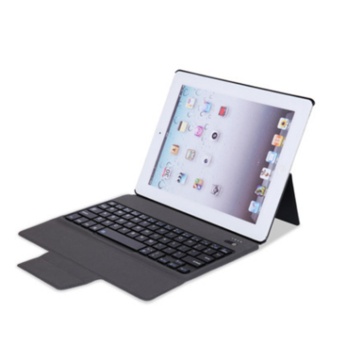 Gambar 2017 New Ultra Thin lightweight Bluetooth keyboard case for iPad2 3 4(Only 0.4 cm)   intl