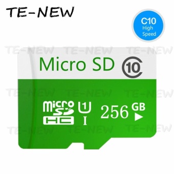 Gambar 256GB Calss10 Micro memory SD card with Adaptor   intl