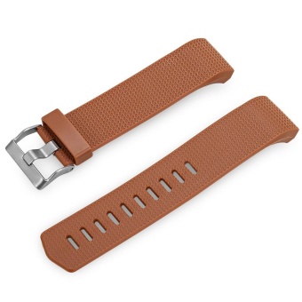 Gambar 2pcs 22mm Pin Buckle Silicone Strap For Fitbit Charge 2 SmartWristband   intl