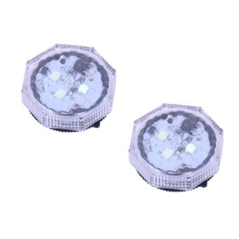 Gambar 2pcs Universal Wireless Car Door LED Opened Warning Flash LightAnti collid(Blue)   intl