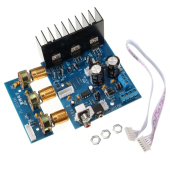 Gambar 2X18W Subwoofer TDA2030A Module Mould Stereo Audio Amplifier Board 2.1 Channel   intl