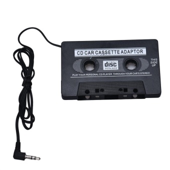 Gambar 3.5mm Jack Car Audio Tape Cassette Adapter For Iphone MP3 CD Radio  intl