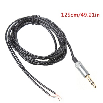Gambar 3.5mm Jack DIY Replacement Headphone Audio Cable Maintenance WireWithout MIC   intl