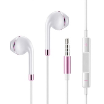 Gambar 3.5mm Supper Bass Noise Isolating In Ear Earphone Wired ControlHeadphones Earpods Headset Headphone for PC Laptop MP3 MP4Android iOS Blackberry   intl