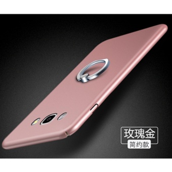 Gambar 360 degrees Ultra thin PC Metal Ring Hard case phone case forSamsung Galaxy A5 2015 A5000 A5009 Rose gold   intl