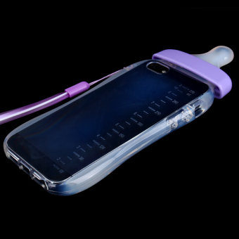3D Botol Susu TPU Gel Untuk Menutupi Kasus IPhone 5/5S (Ungu) Juni 2018 - 2 3D botol susu TPU gel untuk menutupi kasus iPhone 5/5S (Ungu) - 2