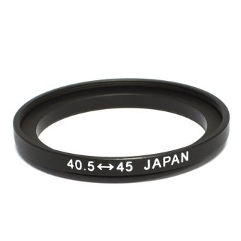 Gambar 40.5mm 45mm Step up Metal Filter Adapter Ring   40.5mm Lens to 45mmAccessory (Black)