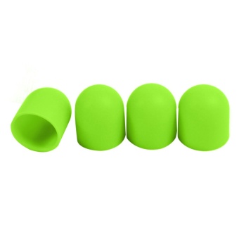 Gambar 4Pcs Motor Protective Cap Dustproof Dampproof Anti drop SiliconeMotor Guard Protection Case Cover Kit for DJI Spark Drone Green  intl
