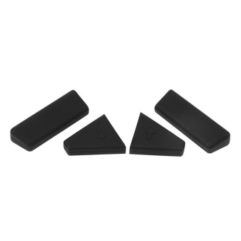 4pcs Silicone Protective Heighten Landing Feet Caps for DJI MavicPro Drone(Black) - intl