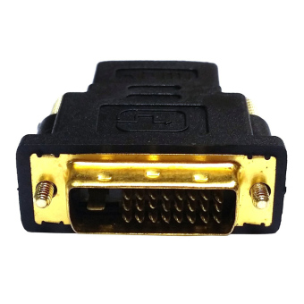 Gambar 520 Gold Plated HDMI Female to DVI D Male Video Adapter 1pcs