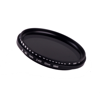 Gambar 52mm Fader Variable ND Filter Adjustable ND2 to ND400 NeutralDensity (Black)