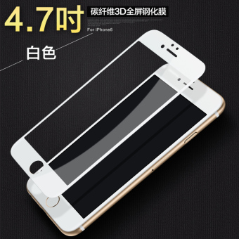 Gambar 6 splus 6plus serat karbon ledakan bukti sisi iphone kaca pelindung layar pelindung layar