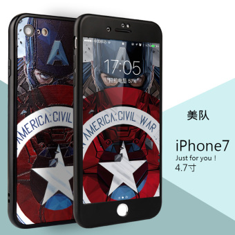 Gambar 7 plus iphone7 i7 kepribadian merek populer lega model laki laki shell ponsel shell