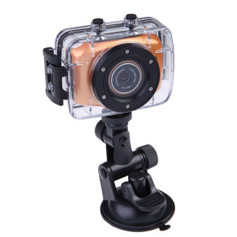 720P HD Mini Action Helmet Camera Waterproof Sport Car DV BikeCamcorder - intl  