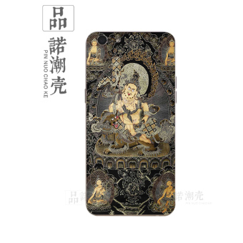 Gambar 77 oppoa39 r8207 a53 retro keagamaan buddha mural telepon shell