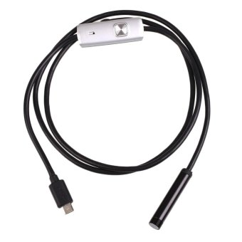 Jual 7mm Lens Android OTG Endoscope IP67 Inspection HD LED Camera
HardCable Silver intl Online Murah