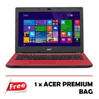 Acer ES1-432 Win10 Home ORIGINAL (N3350, 4GB, 500GB) – RED  