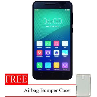 Advan Vandroid i5E 4G LTE - RAM 2GB - 16 GB - Dark Grey + Gratis Airbag Bumper Case