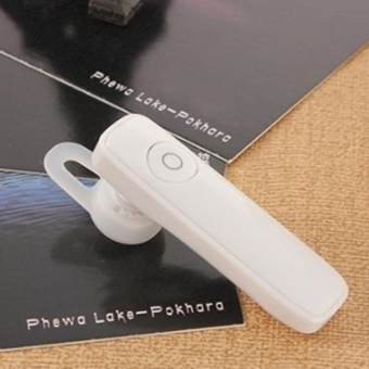 Gambar Ai rumah nirkabel Bluetooth Earphone Handsfree Headset (putih)