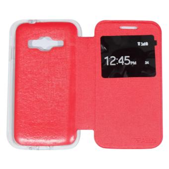 Gambar AIMI FlipCover Sarung Kulit For Samsung Galaxy J1 Mini Prime V2Flipshell   Leather Case   Flip Cover Kulit   Sarung Case   SarungHandphone   Sarung HP   Merah