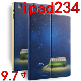 Gambar Air2 iPad4 mini3 Air1 kartun ultra tipis anti Drop sarung pelindung lengan