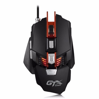 Gambar Ajazz GTX Wired Gaming Mouse 4000 DPI 7 Buttons Adjustable for Wrist Pad and Weight Durable Mechanical Mouse   intl