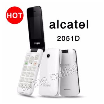 Alcatel Caramel Flip 2051d - Putih  