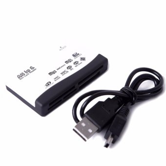 Harga All in One 1 Memory Card Reader USB External SD SDHC Mini Micro
M2MMC XD CF MS intl Online Review