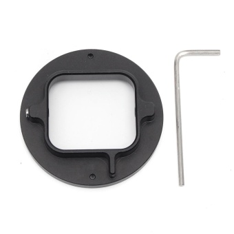 Gambar Aluminium Alloy Diving Filter Lens Adapter Ring Accessory For Gopro Hero 5 New Black   intl