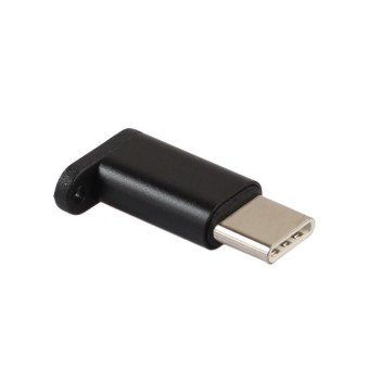Gambar Aluminum USB 3.1 Type C Male to Micro USB Female Adapter Converter(Black)   intl