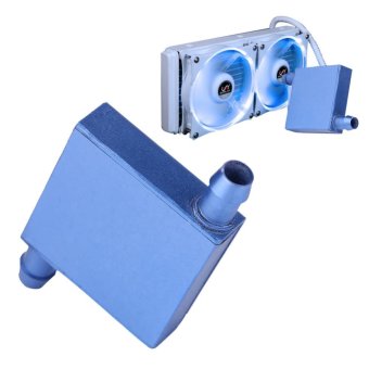 Gambar Aluminum Water Cooling Block Liquid Water Cooler Heatsink for CPUIndustrial 40x40x12mm   intl