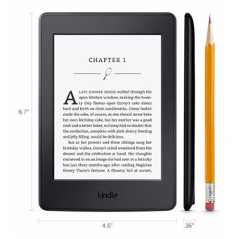 Amazon 7th Gen Kindle Paperwhite eBook Reader 300ppi No Ads BLACK  
