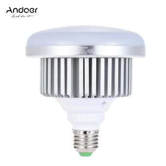 Gambar Andoer E27 40W Energy Saving Bulb Lamp 5500K Soft White Daylight for Photo Studio Video Home Commercial Lighting   intl