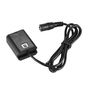 Andoer NP-FW50 Fully Decocded Dummy Pack DC Coupler