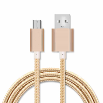 Android 2A Nilon Apple ID iPhone Handphone Kabel Pengisi Daya