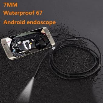 Gambar Android Camera Endoscope 720P IP67 Waterproof Kecil Mini Kabel OTG