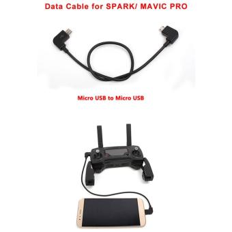Gambar Android Micro USB Mengkonversi Micro USB Line Kabel Data Untuk DJI SPARK  MAVIC PRO Controller  Telepon Selular  Tablet