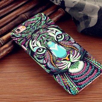 Gambar Animal Luminous 3D Tiger Glow in Dark Soft TPU Silicone Case ForApple iPhone 5 5S SE   intl