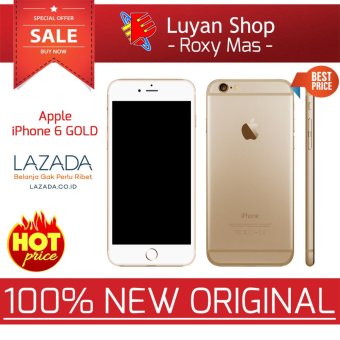 Apple iPhone 6 GOLD - 16GB - RAM 1GB - GARANSI 2 TAHUN  