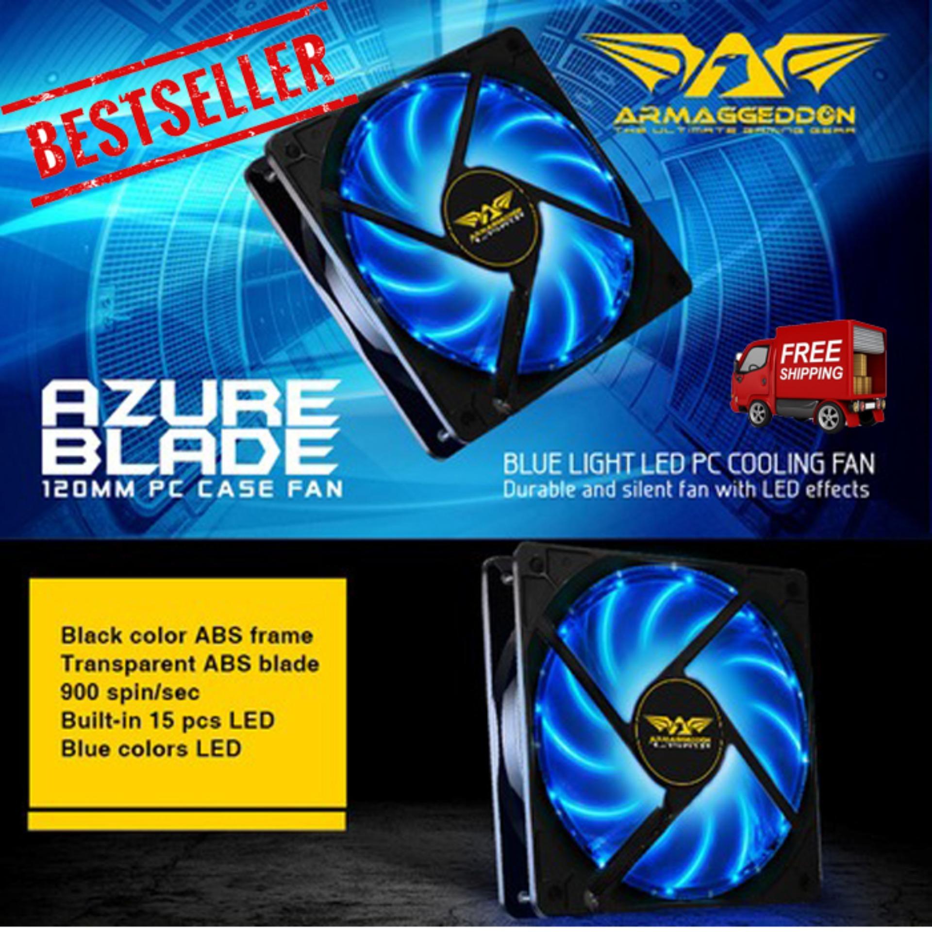 Armaggeddon Fan Casing Azure Blade - Blue LED