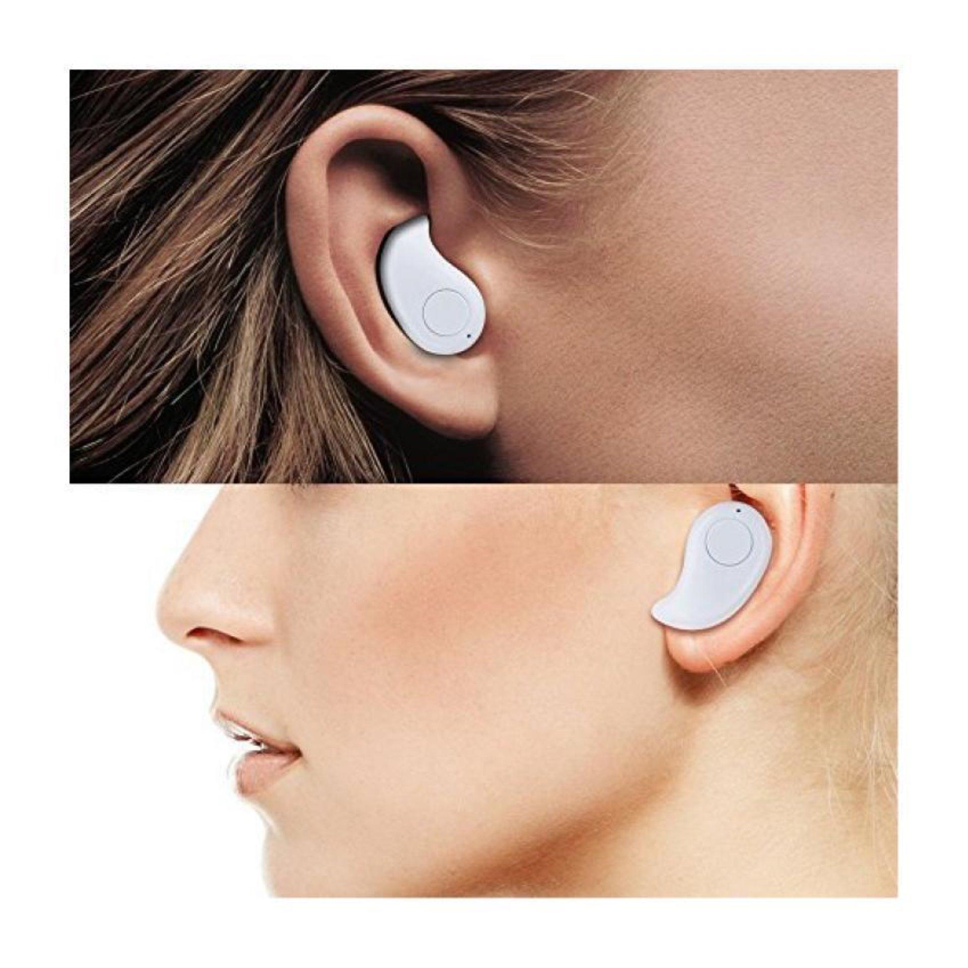 Askhev Smart Headset Mini Wireless Bluetooth S530A Stereo In-Ear Earphone Headphone Headset For Smart Phone Android & iOS - Multicolor