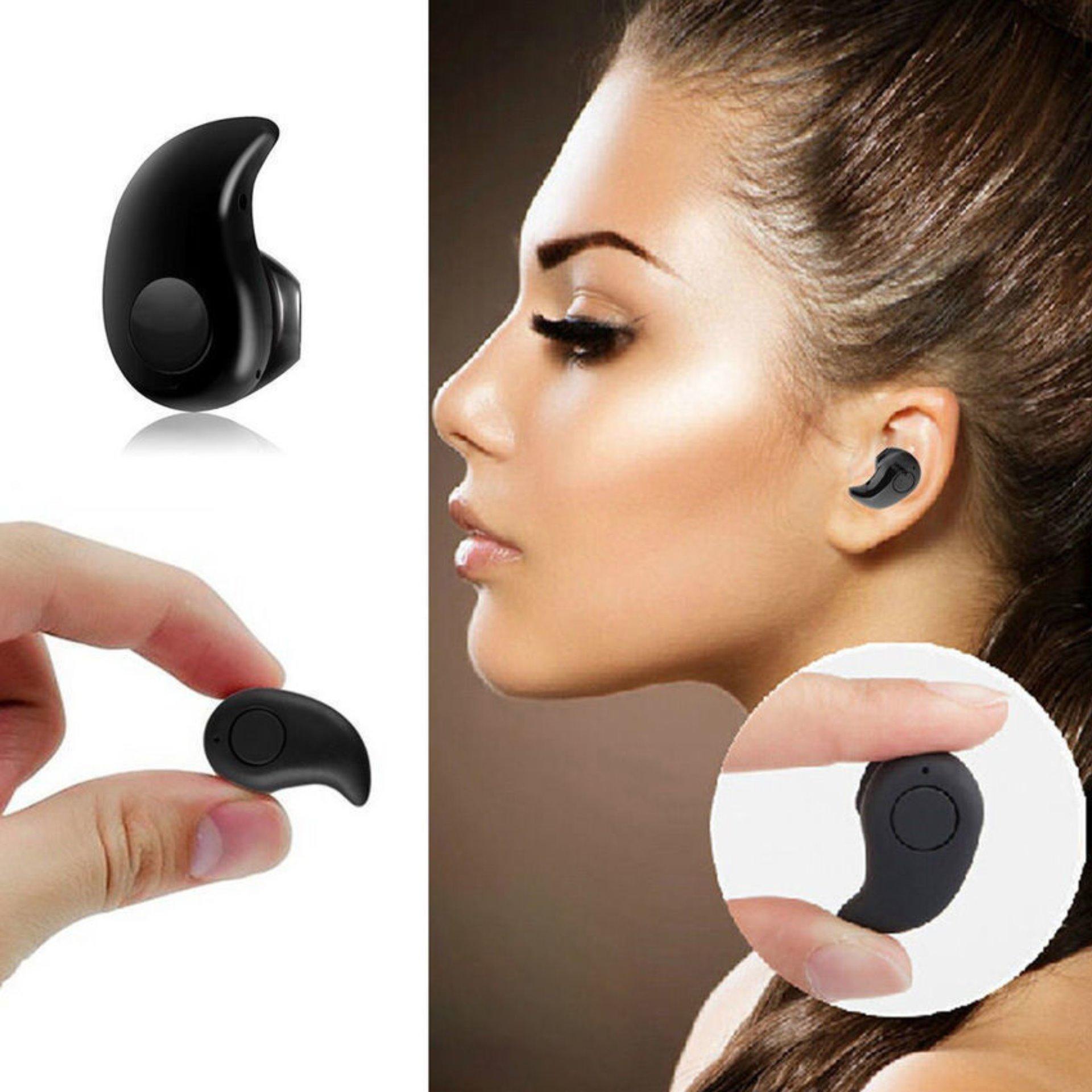 Askhev Smart Headset Mini Wireless Bluetooth S530A Stereo In-Ear Earphone Headphone Headset For Smart Phone Android & iOS - Multicolor