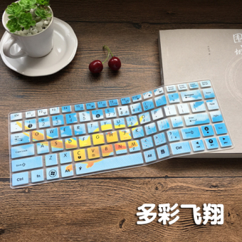 Gambar Asus f454lj5200 f454 f454l notebook keyboard komputer penutup film pelindung