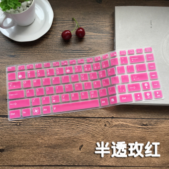 Gambar Asus f454lj5200 f454 f454l notebook keyboard komputer penutup film pelindung