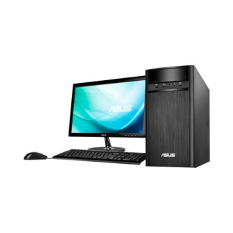 Asus K31AM-J-ID004D Desktop PC [Celero/ 4 GB DDR3/ Dos] Black/Violet  