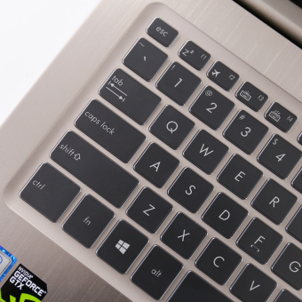 Gambar Asus nx580vd tpu notebook gaming keyboard komputer film pelindung