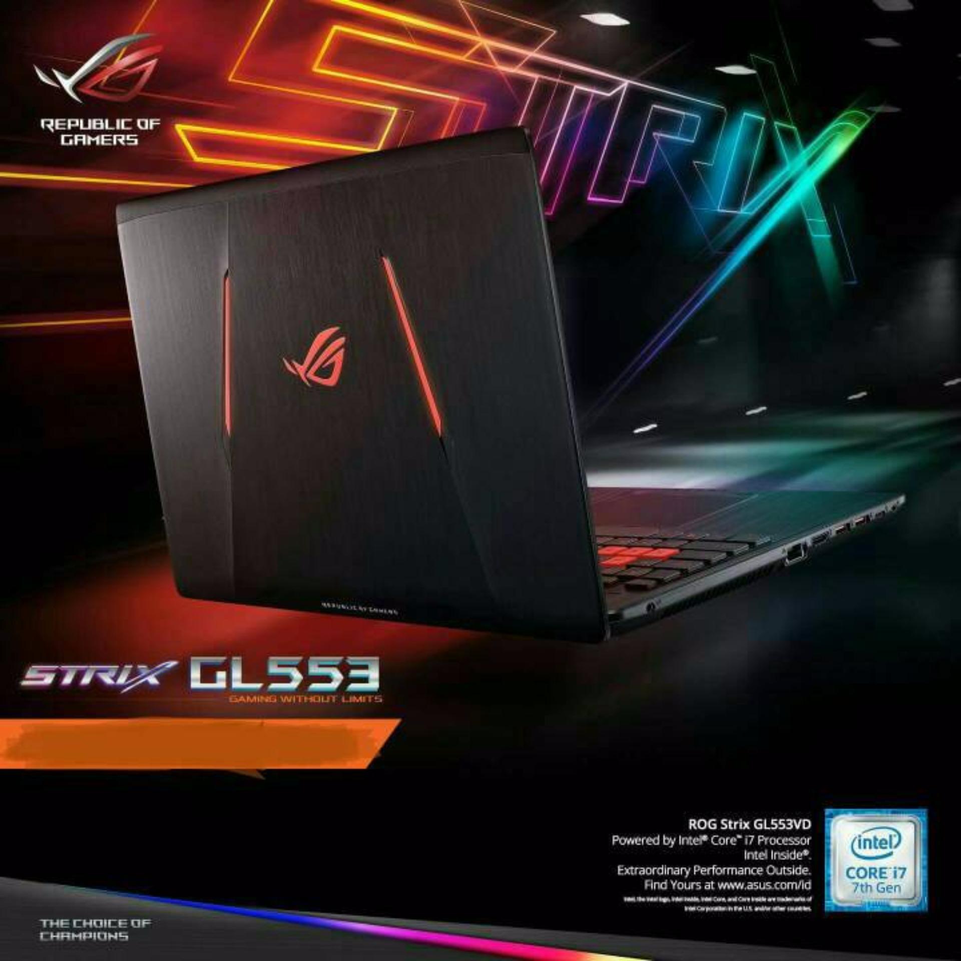 ASUS ROG GL553VD-FY380D, Intel Core i7 7700HQ