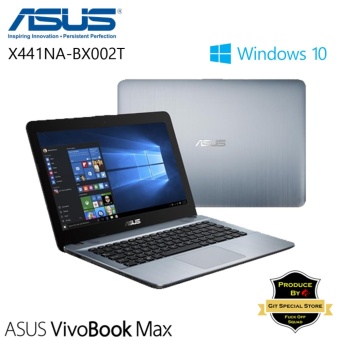 Asus VivoBook X441NA-BX002T Silver-HDD 500GB-Windows 10-14 inches- Ram 2GB - Intel Celeron N3350 - Garansi Resmi 2 tahun  