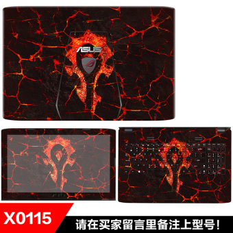 Gambar Asus x540l n552 gx700 pu300 zx50v t300f film notebook foil shell membran