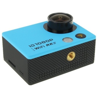 AT300 Cube Mini Waterproof Action Sports Camera (Blue) - intl  
